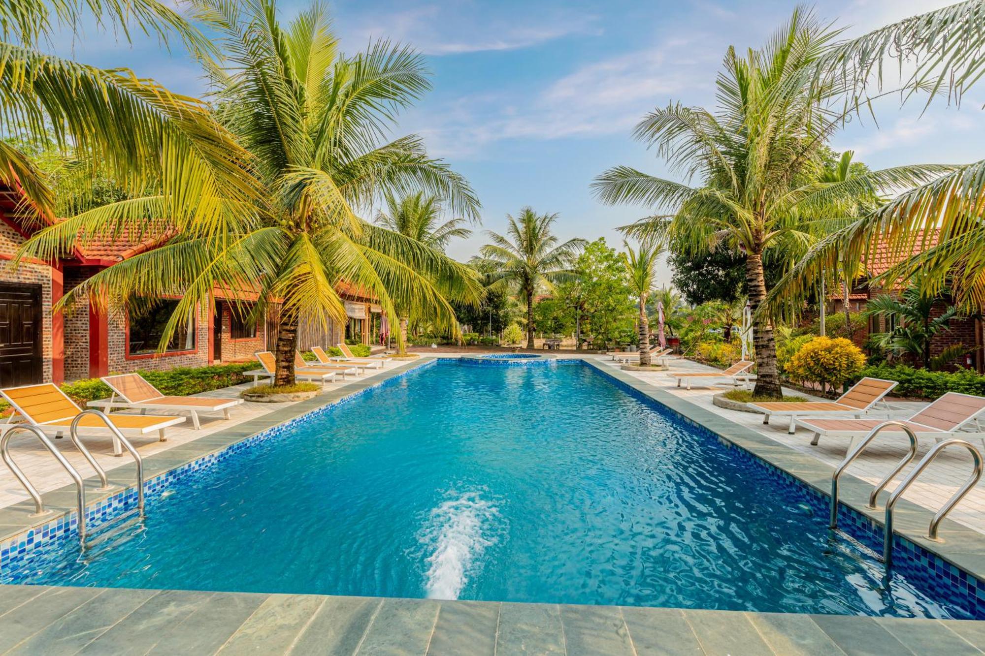 Tam Coc Green Garden Bungalow Ниньбинь Экстерьер фото