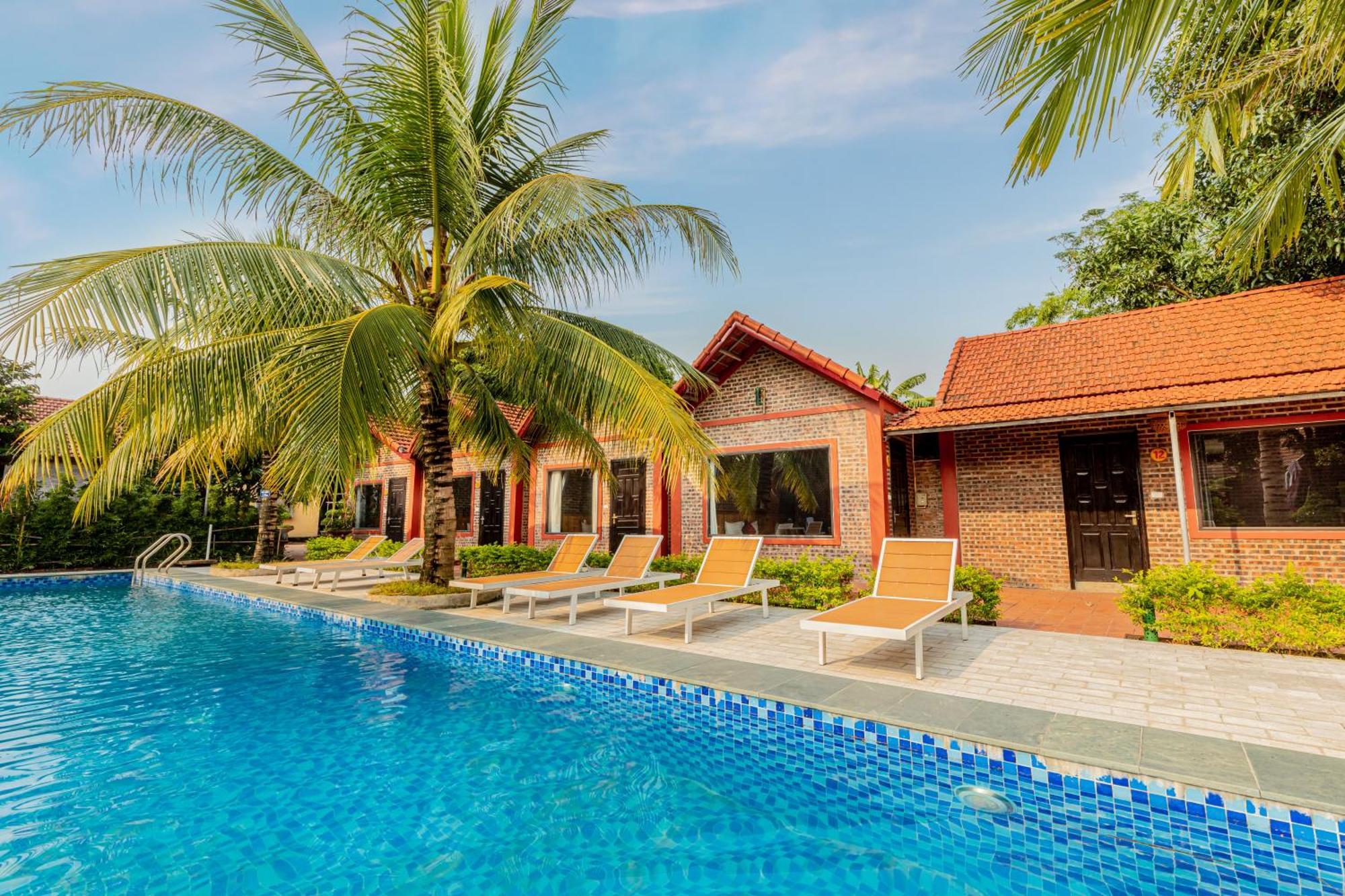 Tam Coc Green Garden Bungalow Ниньбинь Экстерьер фото