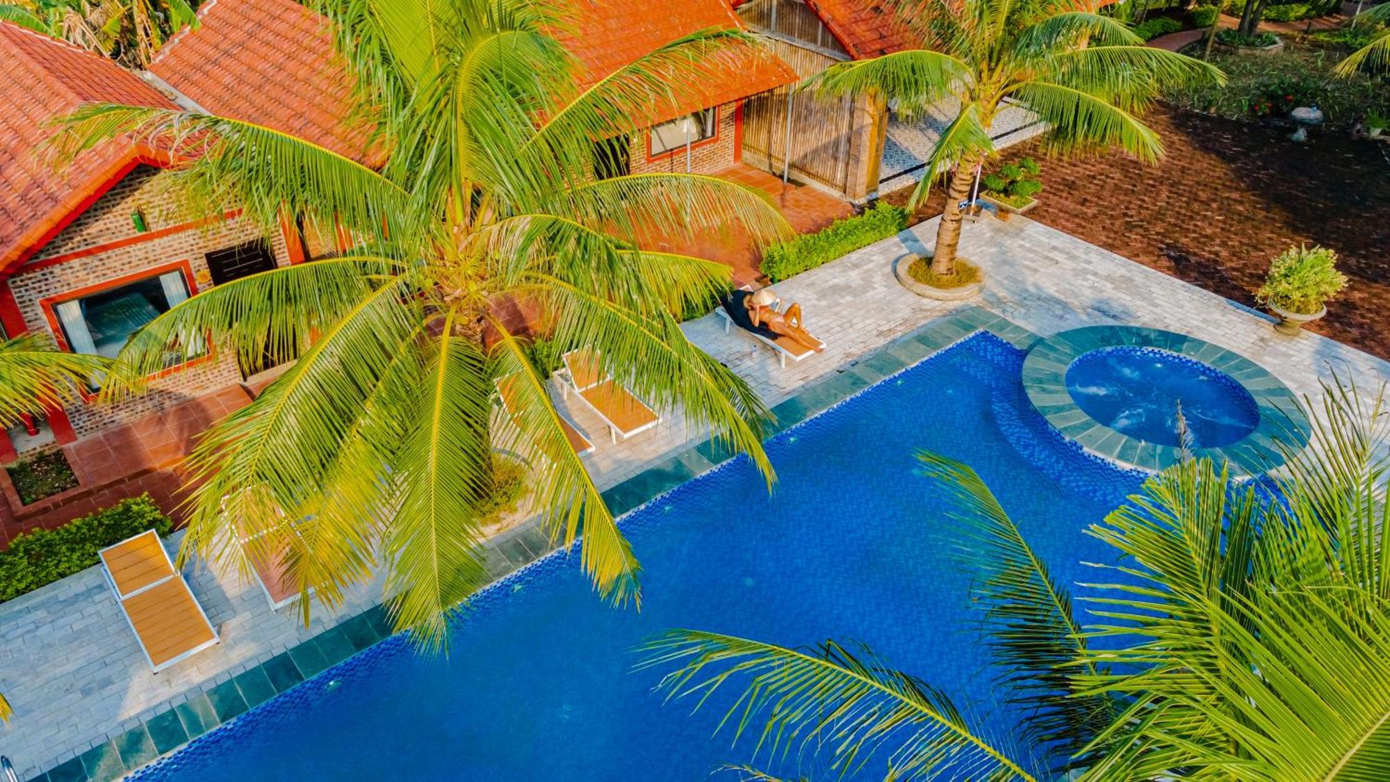 Tam Coc Green Garden Bungalow Ниньбинь Экстерьер фото