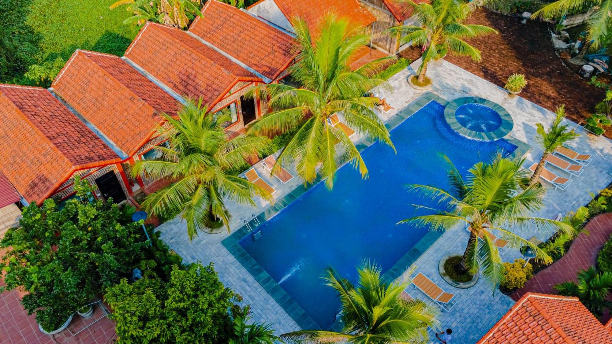 Tam Coc Green Garden Bungalow Ниньбинь Экстерьер фото