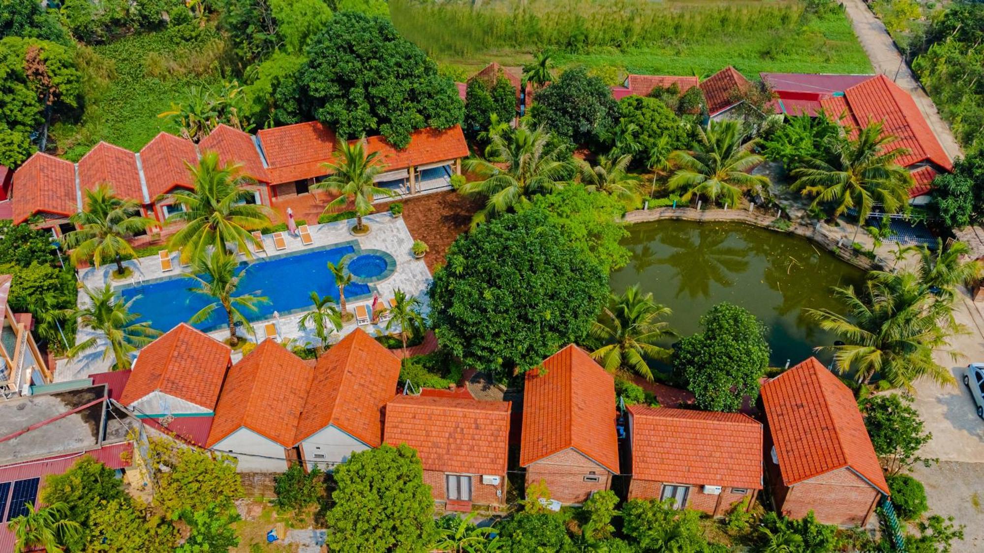 Tam Coc Green Garden Bungalow Ниньбинь Экстерьер фото