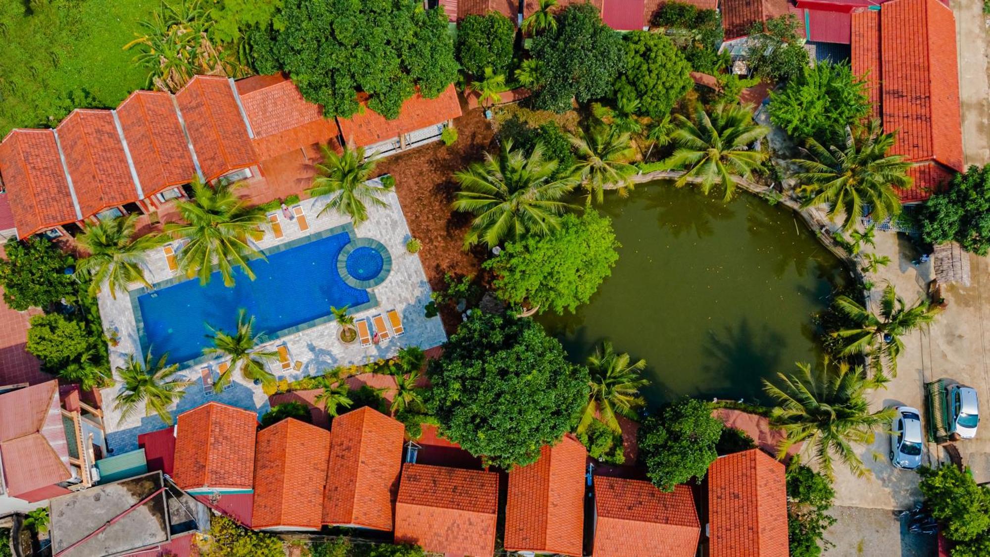 Tam Coc Green Garden Bungalow Ниньбинь Экстерьер фото